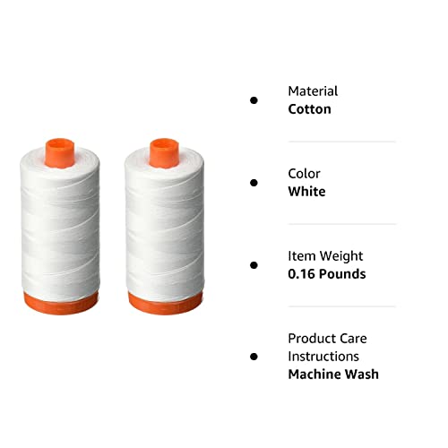 Aurifil White (2-Pack)