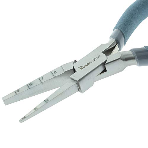 The Beadsmith Square Rite Pliers - Create Consistent Square Shapes in 2-8mm Diameters – Wire Working Tool for Jewelry Making, Wire Pieces for Findings, Art and Home Decor