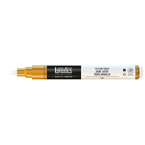 Liquitex Professional Fine Paint Marker, 8mm, Yellow Oxide