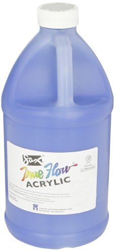 Sax True Flow Heavy Body Acrylic Paint, 1/2 Gallon, Phthaloyl Blue - 439283