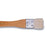 Yasutomo Hake Flat Wash Brush with Metal Ferrule, Sheep Hair Bristles, 1 inch (BFC1)