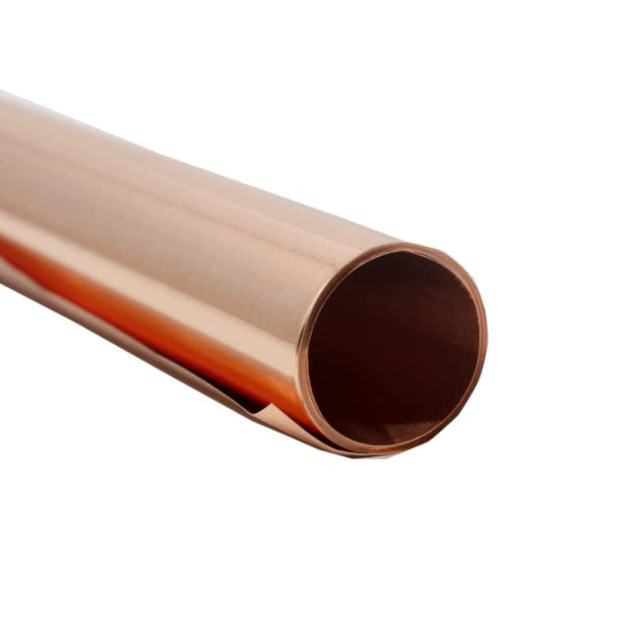 K & S Copper Metallic Crafting Foil, 0.003" Thick x 12" Width x 30" Long, 1 Piece, Made in The USA, 6015