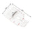 Clear View 1/4" (Quarter Inch) Patchwork Sewing Machine Quilting Presser Foot Fits Most Low Shank Snap-On Singer, Brother, Babylock, Euro-Pro, Janome, Kenmore, White, Juki, New Home and More