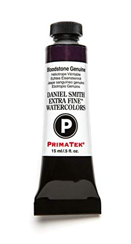 DANIEL SMITH, Bloodstone Extra Fine Watercolor 15ml Paint Tube, 0.5 Fl Oz (Pack of 1), 5