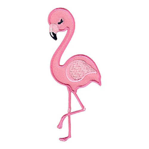 PatchMommy Flamingo Patch, Iron On/Sew On - Appliques for Kids Baby