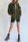 EFAN Women's Designs Hoodies 2022 Fall Sweater Long Sleeve Sweatshirts Casual Jacket Zip Up Y2k Hoodie Clothes Armygreen