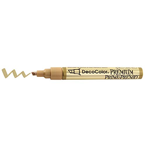 DecoColor Premium Chisel Paint Marker, Gold