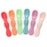 PrimaStella Silicone Rainbow Chew Spoon Set for Babies and Toddlers | Safety Tested | BPA Free | Microwave, Dishwasher and Freezer Safe