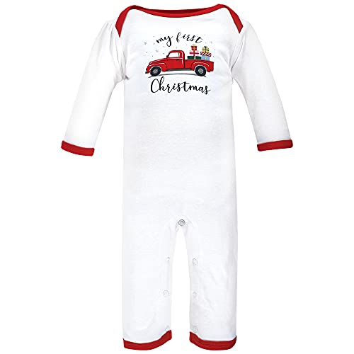 Hudson Baby Unisex Baby Cotton Coveralls Christmas Gift, 18-24 Months
