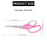Asdirne Scissors, Premium 8.6” All Purpose Scissors, Ultra Sharp Stainless Steel Blades, Comfortable Grip, Great for Craft, Office, School and Everyday Use, Blue/Pink/Green, Pack of 3