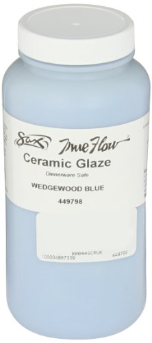 Sax True Flow Gloss Glaze, Sky Blue Wedgewood, 1 Pint - 449798