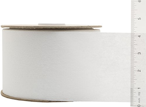 Wrights White Blended Woven Drapery Tape Craft Supplies, 50 Yards Long and 4'' W