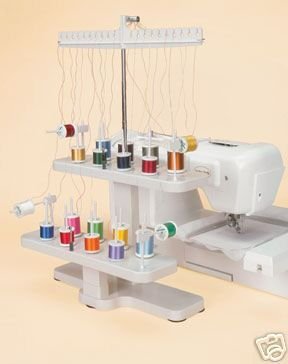 Embroidex - 20 Spool Thread Stand for All Home Embroidery Machines Brother Babylock Janome Bernina Pfaff etc..