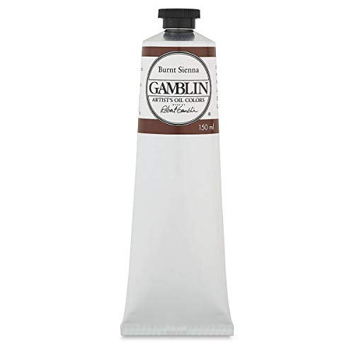 5.07 oz. Artists' Grade Oil Color : Burnt Sienna