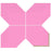JANDJPACKAGING Neon Pink HTV Heat Transfer Vinyl - 35Pack 12" x 10" Pink Iron on Vinyl for T-Shirt, Fluorescence Pink HTV Vinyl for Cricut, Silhouette Cameo or Heat Press Machine