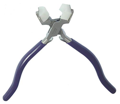 Mazbot Nylon Jaw Ring Bending Forming Pliers, 6.5-Inches