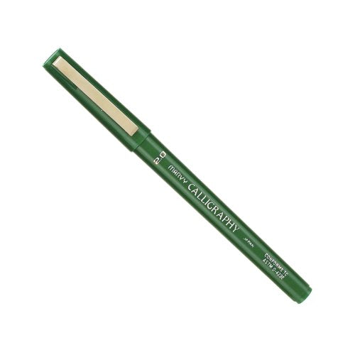 Uchida of America 6000F-C-4 Calligraphy Marker, 2.0mm, Green
