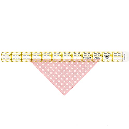 Omnigrid Quilter's Ruler, 1" x 12-½", Clear