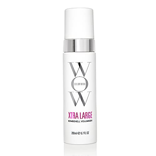 Color Wow Xtra Large Bombshell Volumizer – Brand new alcohol-free volumizing technology; weightless, non-drying, non-dulling; instantly thickens fine, flat hair; last for days