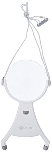 OttLite 4-Inch Hands-Free LED Magnifier - Adjustable Neck Cord, Acrylic Magnifier, Needlepoint, Sewing, Jewelry Making