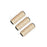 3 Rolls Sewing Threads Using for Hand Sewing Hair Extensions Making Wigs DIY (Beige)