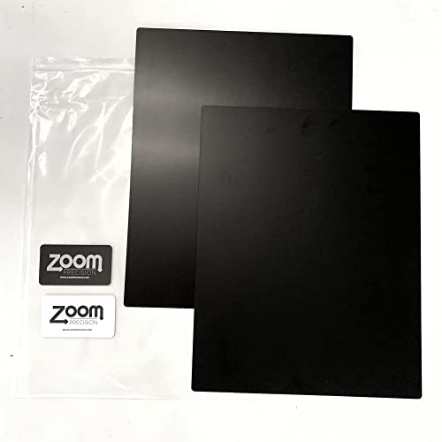Metal Engraving Sheets for Etching with Maker, Explore Air 2, Silhouette Cameo 4, Brother Scan and Cut Zoom Precision Engraving Tool Tip Engraver; Blank Anodized Aluminum Sheets for Crafting