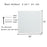 BANLTRE 15 Pieces 4 mil Transparency Blank Template Material Stencils Mylar for Cutting Paper Clear Sheet 12 × 12 inch (15-4 mil)