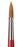 da Vinci Watercolor Series 5580 CosmoTop Spin Paint Brush, Round Synthetic with Red Handle, Size 16 (5580-16)