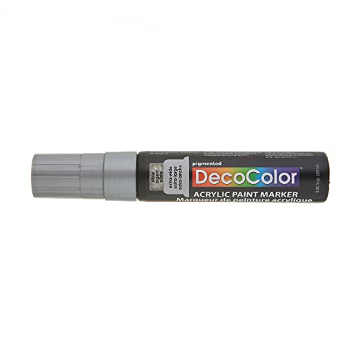 Decocolor Acrylic Jumbo Paint Marker - Silver