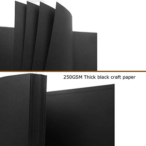 Enyuwlcm Linen Hardcover Small Scrapbook with Black Pages 4 x 6 Handmade Photo Album DIY Album Book Suitable for School Kids Girl 40 Pages Pink