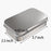 6 Pcs Metal Hinged Tin Box Container Mini Portable Small Storage Container Kit with Lid for Home Storage 3.7x2.3x0.8 Inch, Silver