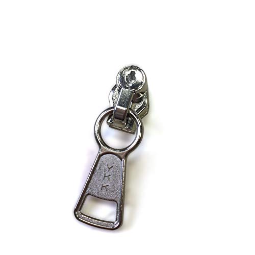 YKK #5C Nylon Coil Zipper Key Lock Slider Locking Zipper Pull