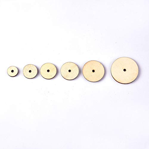 Milisten 20 Set Teddy Bear Craft Joints Plush Animal Bear Doll Joint Bolt Washers Set Multi Purpose Rotatable Wooden Joints for Craft Project 50MM