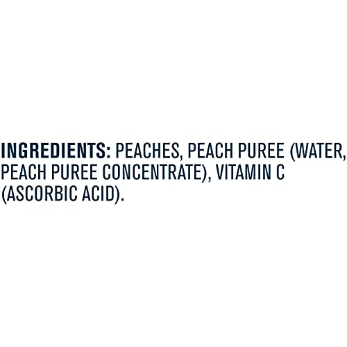 Gerber 2nd Food Baby Food Peach Puree, Natural & Non-GMO, 4 Ounce Tubs, 2-Pack (Pack of 8)