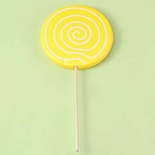 Amosfun decorations candy birthday lollipops for cake party candyland- Simulation Lollipop Decoration- Creative Lollipop Crafts Lollipop- Photot Props Photography Accessories for Kids