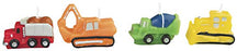 Construction Vehicles Birthday Candles by Wilton