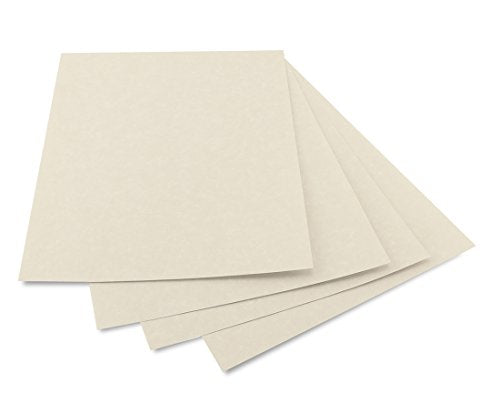 Hygloss Products Craft Parchment Paper Sheets - Printer Friendly, Made in USA - 8-1/2 x 11 Inches, Gray, 30 Pack