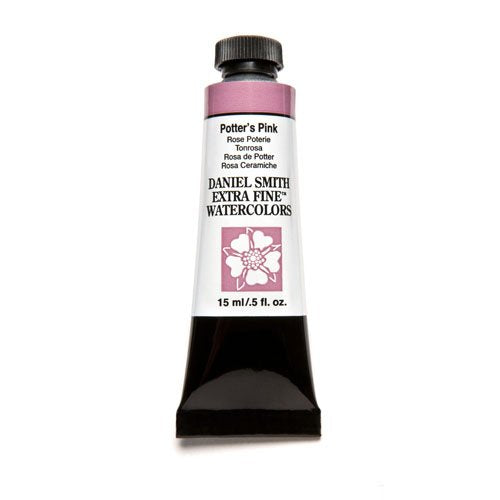 DANIEL SMITH Extra Fine Watercolor Paint, 15ml Tube, Potter's Pink, 284600148