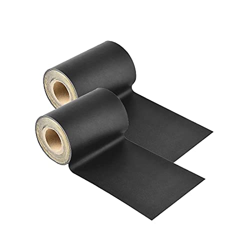 Leather Repair Tape, Self-Adhesive Leather Repair Patch for Sofas, Car Seats, Handbags,Furniture, Drivers Seat,Black, 4 X 120 Inch, 2 Pack