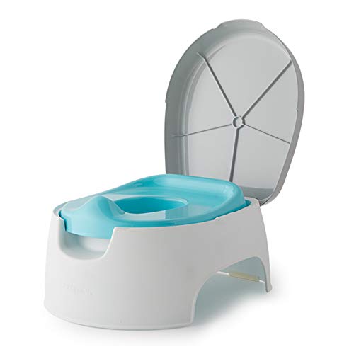 Summer 2-in-1 Step Up Potty – Potty Seat and Stepstool for Potty Training and Beyond, Easy to Empty and Clean, Space Saving 2-in-1 Solution