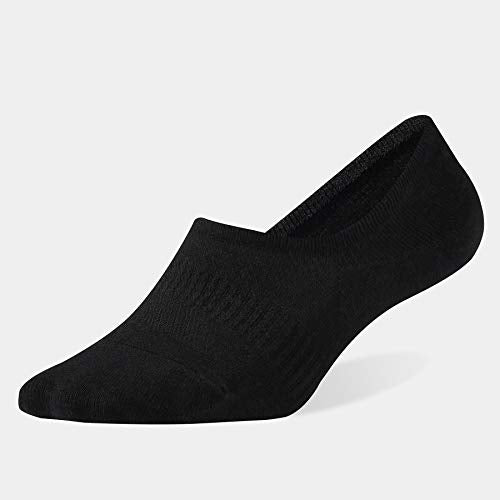 No Show Socks Mens 7 Pairs Cotton Thin Non Slip Low Cut Mens Invisible Casual Socks (4black+3grey, Size 6-8)