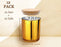 Aroparc Candle Jar, Wholesale Candle Container, 12 Pack 10oz Candle Jars with Lids Tumbler Jar for Candle Making Candle Tins Candle Making Supplies (Amber)