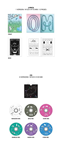NewJeans - OMG [Message Card ver.] 1st Single Album+Store Gift (HYEIN ver.)