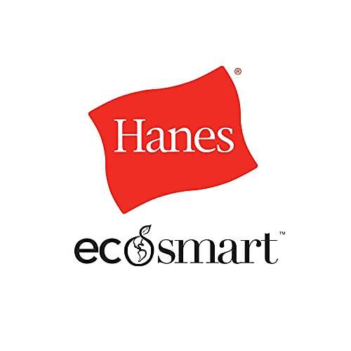 Hanes Men's Full-Zip Eco-Smart Hoodie, Black, Small