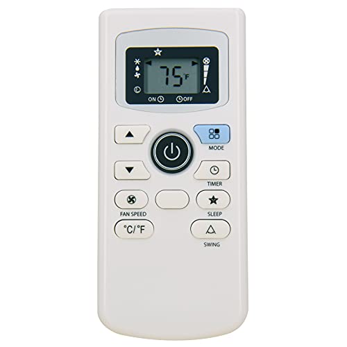 RCECAOSHAN Replacement for Black Decker Air Air Conditioner Remote Control BPACT08 BPACT08WT BPACT10 BPACT10HWT BPACT10WT BPACT12H BPACT12HWT BPACT12WT BPACT14H BPACT14HWT BPACT14WT