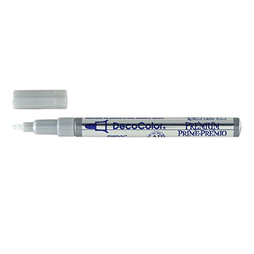 Uchida DecoColor Premium Fine Tip Marker Silver