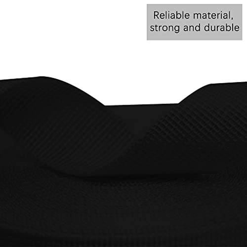 RETON Black Nylon Heavy Webbing Straps (38MM, 10 Yards)