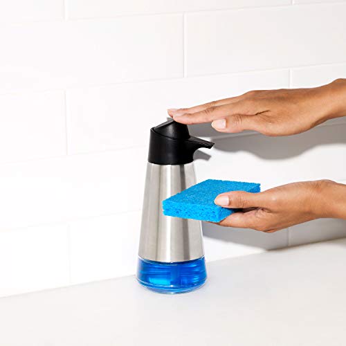 OXO Good Grips Stainless Steel Easy Press Soap Dispenser