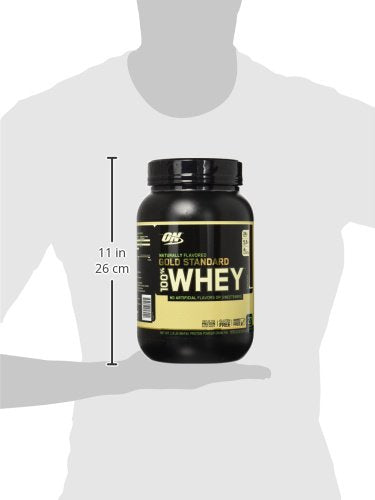 Optimum Nutrition Gold Standard 100% Whey Protein Powder, Naturally Flavored Chocolate, 1.9 Pound (Packaging May Vary)