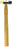 Jeweler's Hammer in Plastic Rubber with 2-1/2-Inch Head Metal Smithing